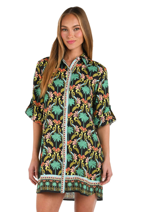 Sunshine 79 Palm Mirage Resort Button Down Shirt